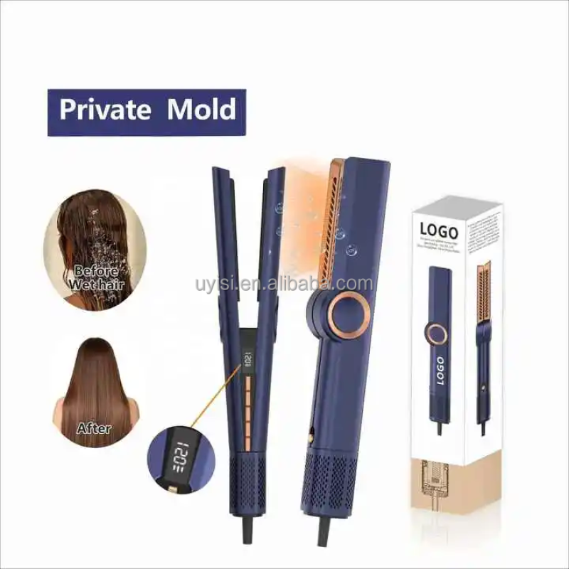 Multi Wet and Dry Dryer and Airstraightner Airstyler Reverse air Ionic Vacuum Flat Iron Hair Straightener