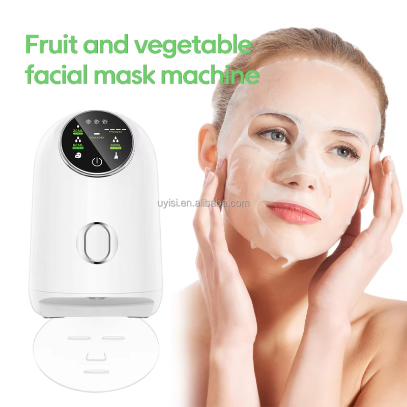 Uyisi Face Beauty Equipment Homeuse Automatic Face Mask Natural DIY Fruit and Vegetable Facial Mask Maker Machine