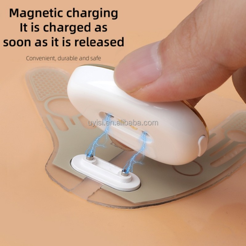 Uyisi Mini Portable Electric Eye Massager Under Eye Skin Vibration Massage for Dark Circles Removal Home Use Beauty Equipment