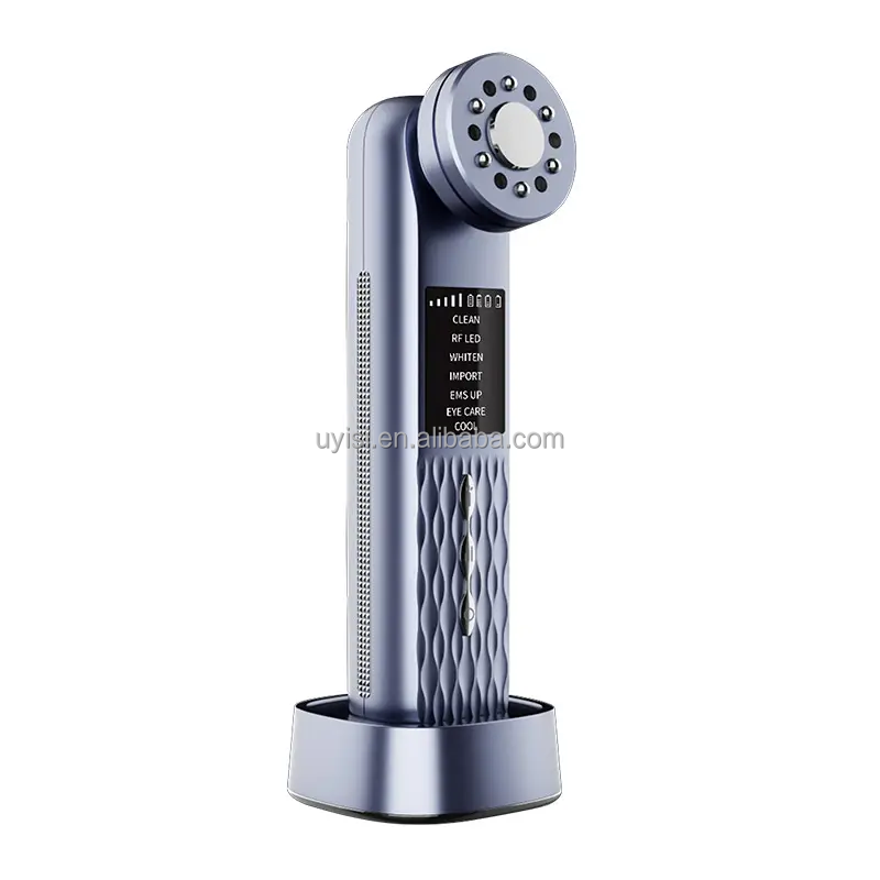 7-in-1 True Beauty Glow Device Red Light Therapy & Facial Massager for Face Neck Lifting & Firming Skincare Tool with USB Plug