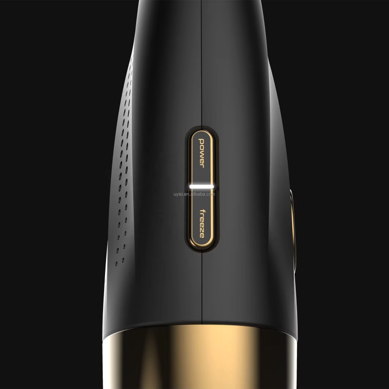 2024 Hot Sales Home Use Painless Ice Cooling Laser Hair Removal Machine 999.999 Flashes Handheld with US & ZA Plugs