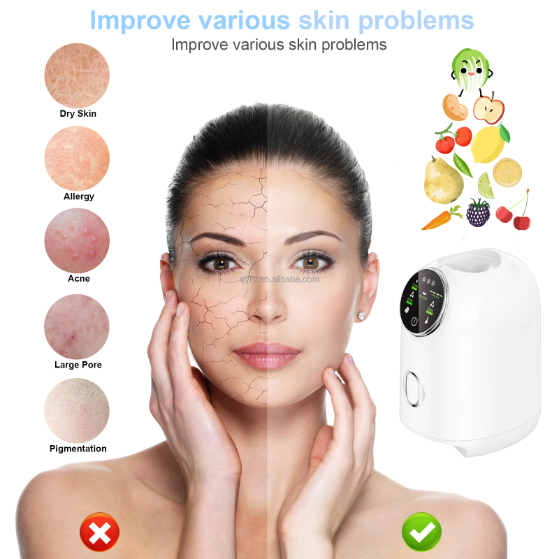 Uyisi Face Beauty Equipment Homeuse Automatic Face Mask Natural DIY Fruit and Vegetable Facial Mask Maker Machine