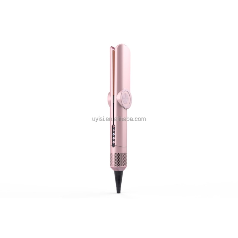 Uyisi New Arrival 2 in 1 Negative Ion Blowdryer Straightener Fast Drying Electric Hair Dryer Styler Wet & Dry BLDC for Home Use