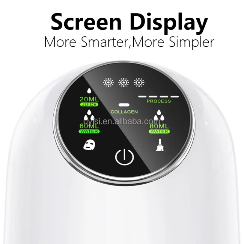 Uyisi Face Beauty Equipment Homeuse Automatic Face Mask Natural DIY Fruit and Vegetable Facial Mask Maker Machine