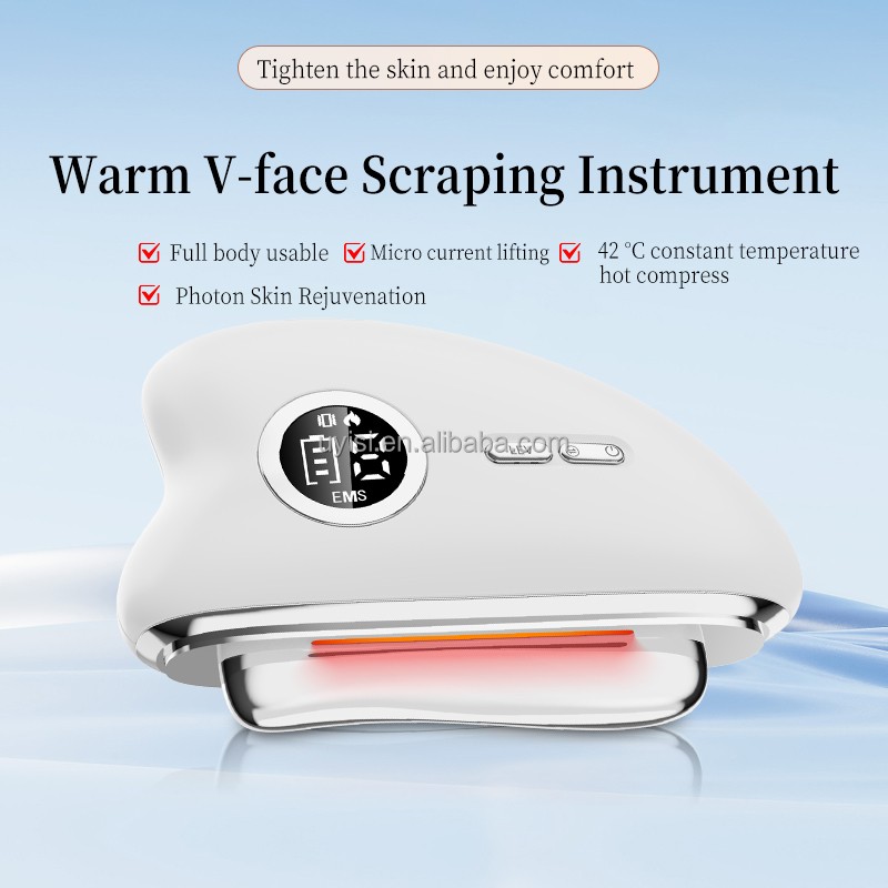 Uyisi Electric Facial Guasha Beauty Device Best Selling Product for Face Firming Slimming Tightening Trending Personal Skin Care