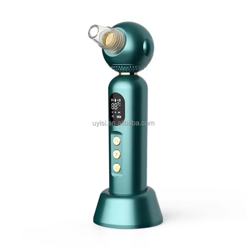 USB Plug Home Beauty Instrument Hot Cold Blackhead Remover Vacuum Pore Acne Cleaner Nose Skin Care Device