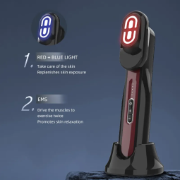 2025 3 in 1 Body Facial Scalp Magnetic Massage Head Machine EMS Vibration Electric Scalp Massager Head Scalp Massager Comb