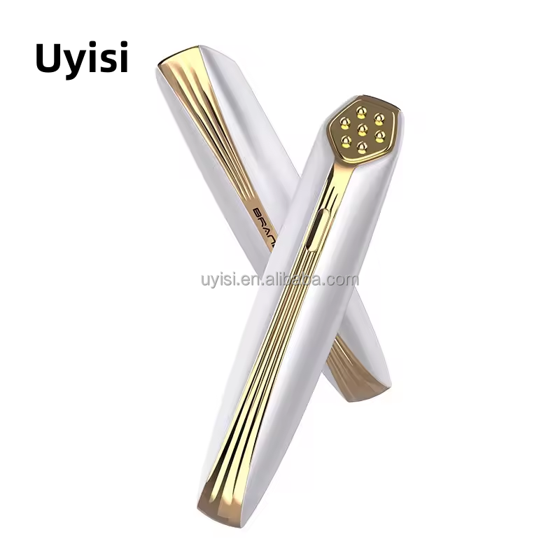 Uyisi Homeuse EMS Radio Frequency & Red Light Therapy Eye Device Wrinkle Removal & Facial Lifting Skin Tightening & Rejuvenation
