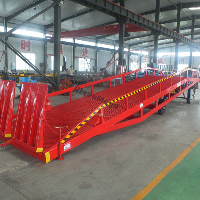 Dock Leveler Manufacturer - OEM 6T Mobile Container Loading Hydraulic Ramp