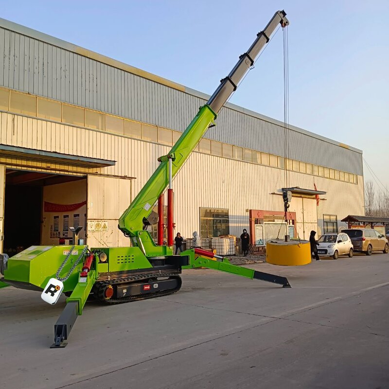 Spider Crane Manufacturer - OEM 10 Ton Capacity Spider Crane for Narrow Spaces