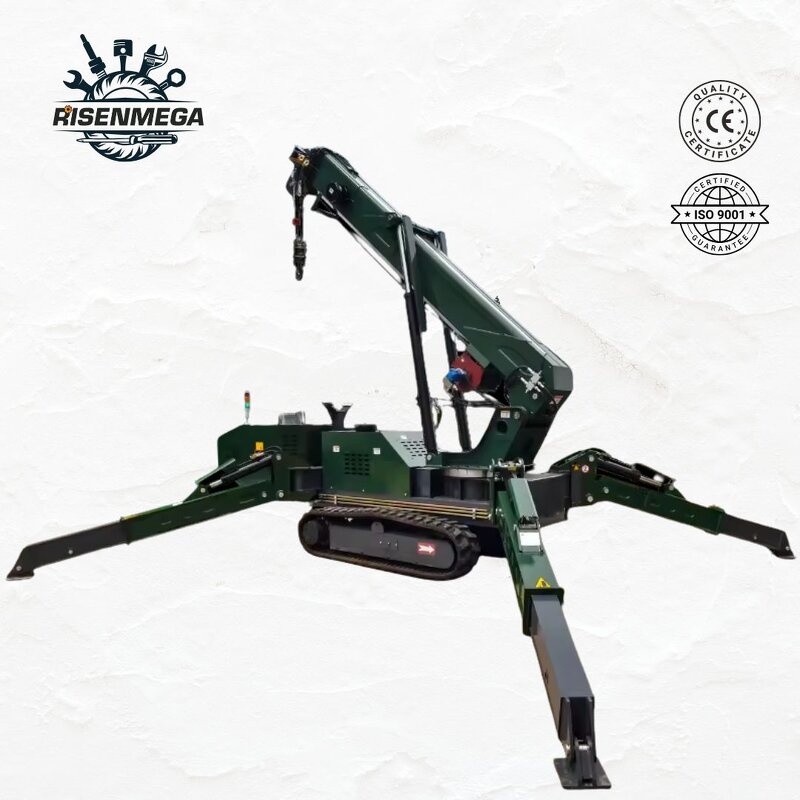 Spider Crane Manufacturer - OEM 10 Ton Capacity Spider Crane for Narrow Spaces