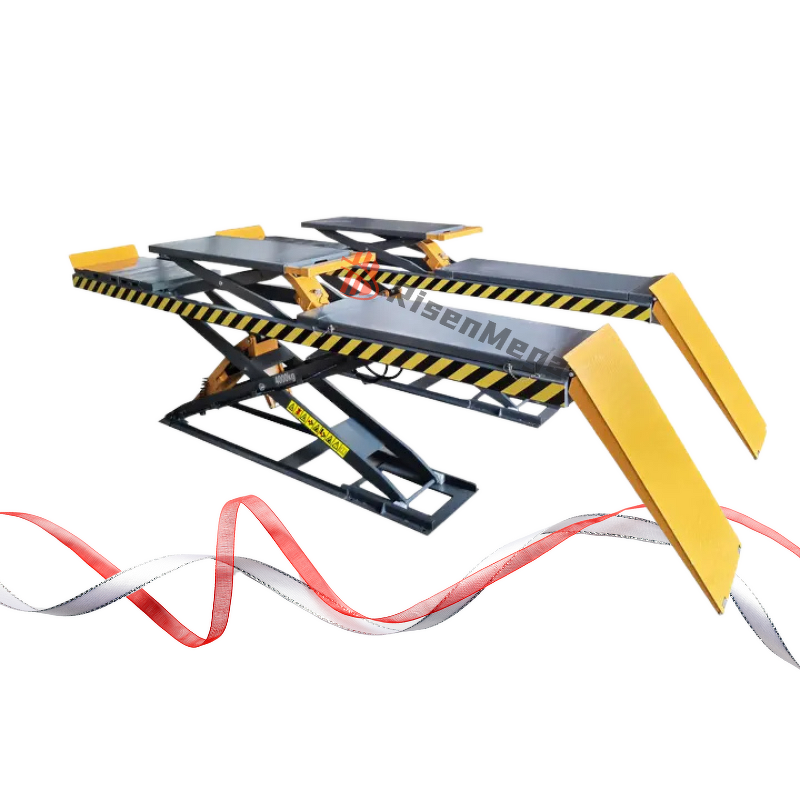 Car Lift Manufacturer - OEM 4T In-Ground Hydraulic Scissor Lift Workshop