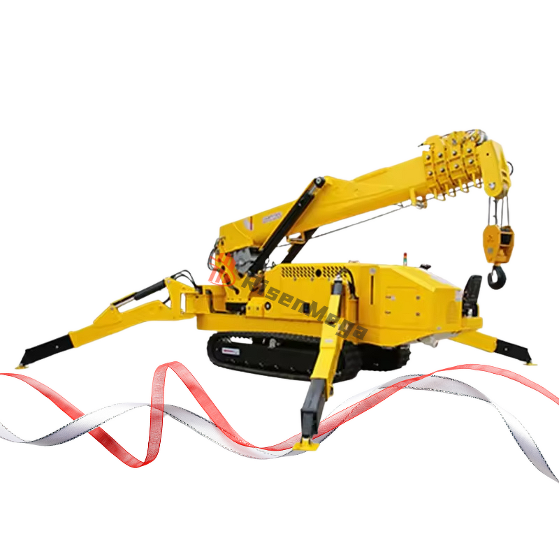 Spider Crane Manufacturer - OEM 3T Tracked Crawler Portable Construction Crane