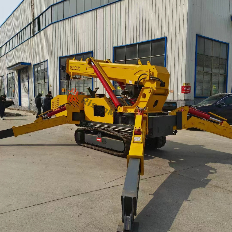 Spider Crane Manufacturer - OEM Customizable 15 Meters 3 Ton Spider Crane