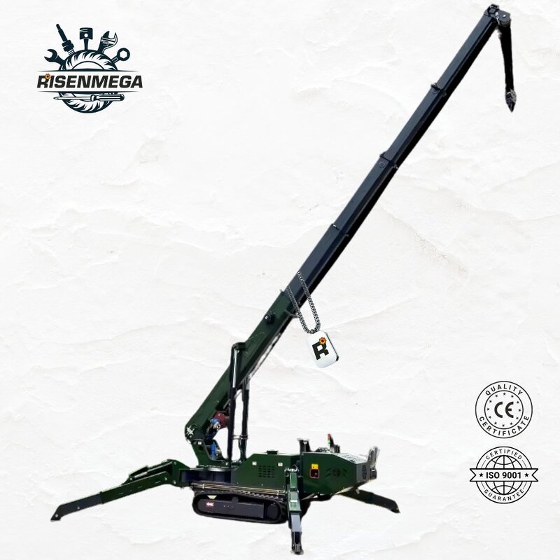 Spider Crane Manufacturer - OEM 10 Ton Capacity Spider Crane for Narrow Spaces