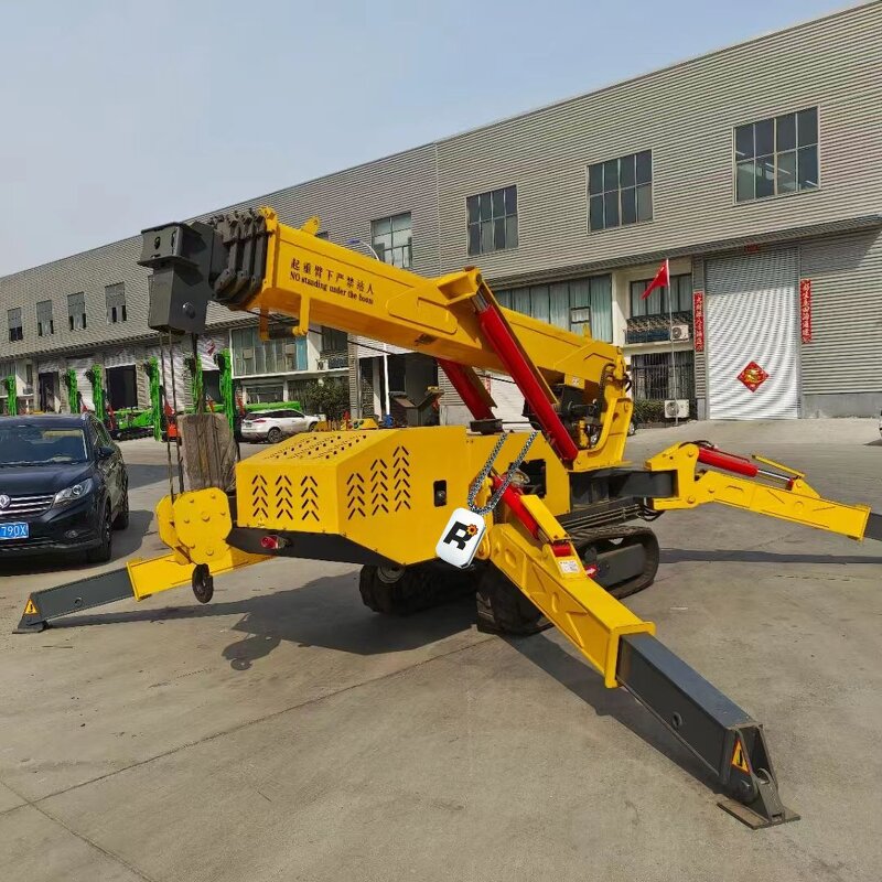Spider Crane Manufacturer - OEM Customizable 15 Meters 3 Ton Spider Crane