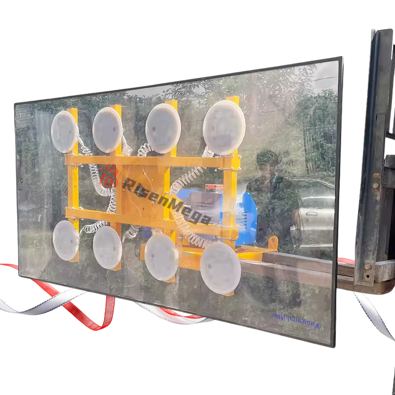 Vacuum Lifter Manufacturer - OEM Forklift Attached Glass Metal Sheet Lifter