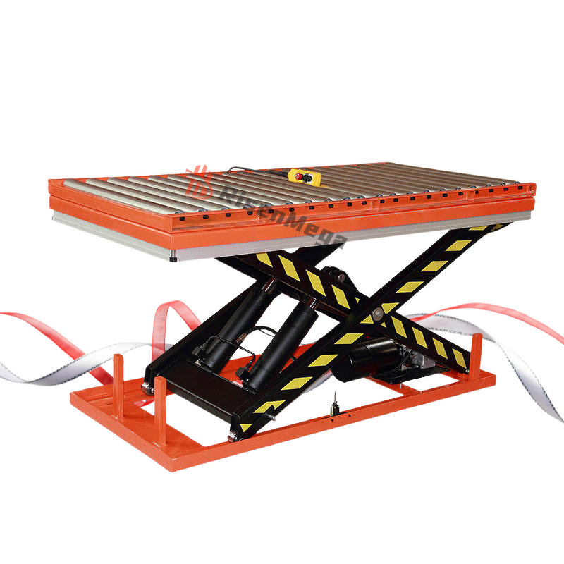 Scissor Lift Table Manufacturer - OEM Custom Stable Rollers Lift Table for Wood