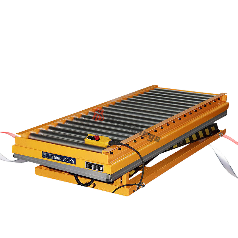 Scissor Lift Table Manufacturer - OEM Custom Stable Rollers Lift Table for Wood