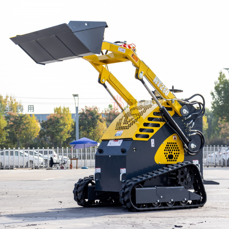 Skid Steer Loader Manufacturer - OEM Mini Track 380kg Diesel CE Skid Steer