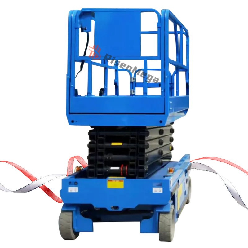 Scissor Lift Manufacturer - OEM Self Propelled 8-12m 500kg Hydraulic Trolley Lift