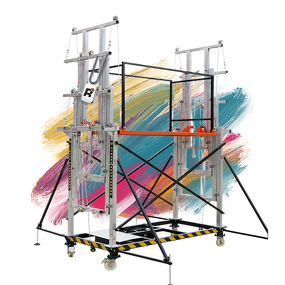Electric Scaffolding Manufacturer - OEM 500KG 6m Adjustable Portable Construction Lift