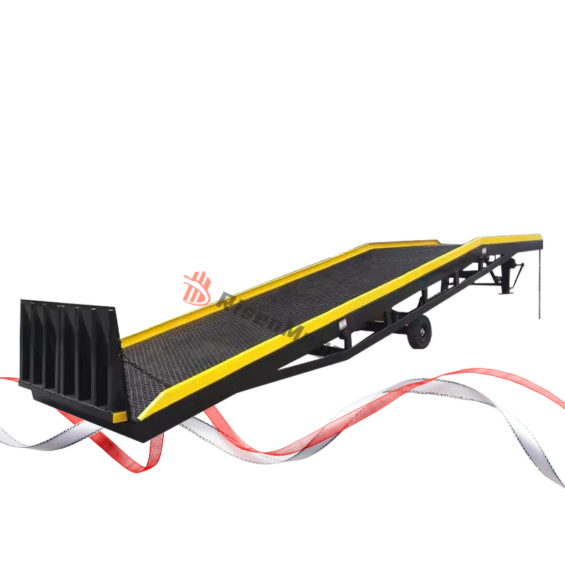 Dock Leveler Manufacturer - OEM 6-12T Movable Container Loading Dock Leveler