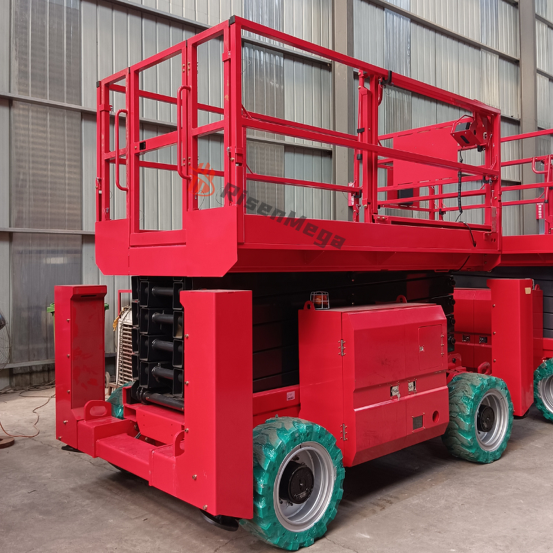 Diesel Scissor Lift Manufacturer - OEM Self Propelled 10-16m Aerial Work Vehicle