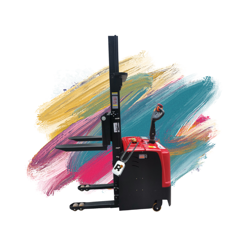 Electric Forklift Stacker Manufacturer - OEM 1-1.5T Lead-acid Battery Stacker