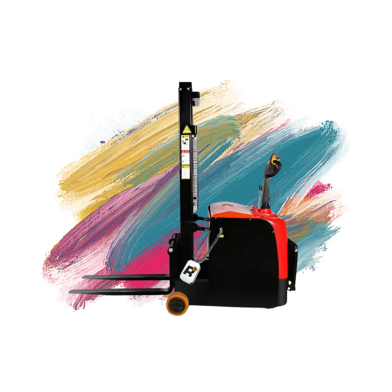 Electric Forklift Stacker Manufacturer - OEM 1-1.5T Lead-acid Battery Stacker