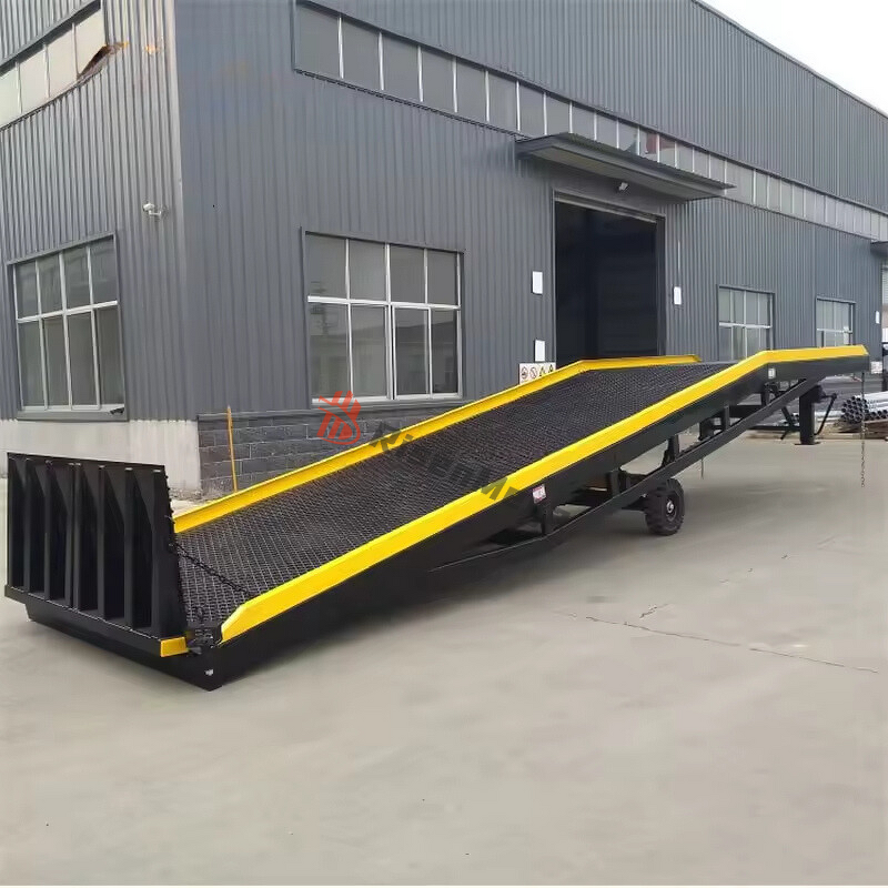 Dock Leveler Manufacturer - OEM 6-12T Movable Container Loading Dock Leveler