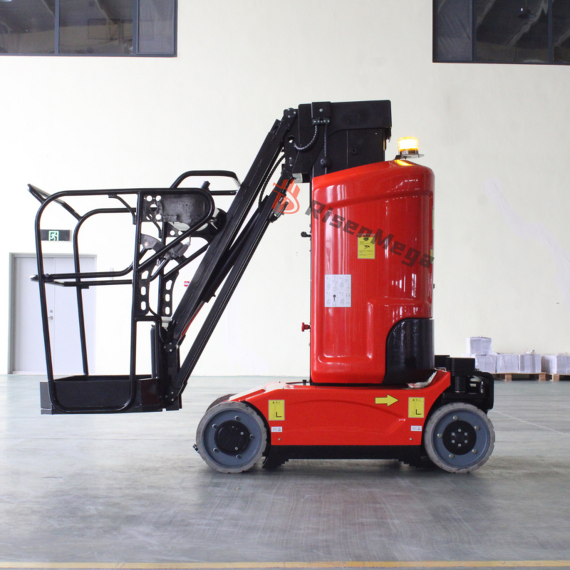 Lift Platform Manufacturer - OEM Self Propelled 8-12M with JIB Arm Vertical Mast