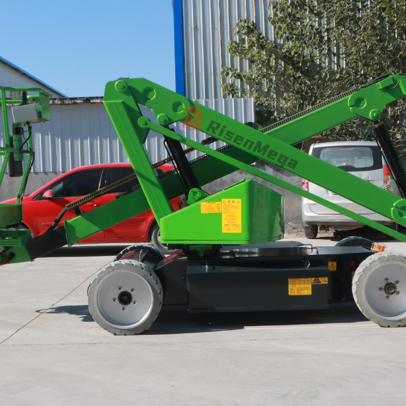 Boom Lift Manufacturer - OEM 12M Lithium Battery Self-Propelled Articulated Boom