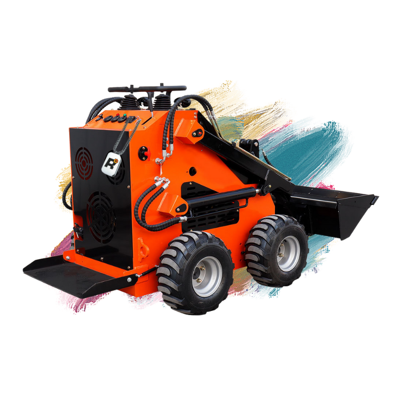 Skid Steer Loader Manufacturer - OEM Mini Track 380kg Diesel CE Skid Steer