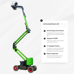 Boom Lift Manufacturer - OEM 8-22m Battery Self-Propelled Articulated Boom Lift
