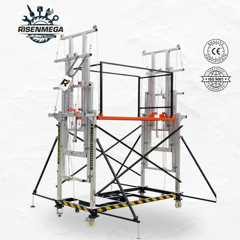 Electric Scaffolding Manufacturer - OEM 500-1000KG 12M Foldable Multiple Models Scaffold