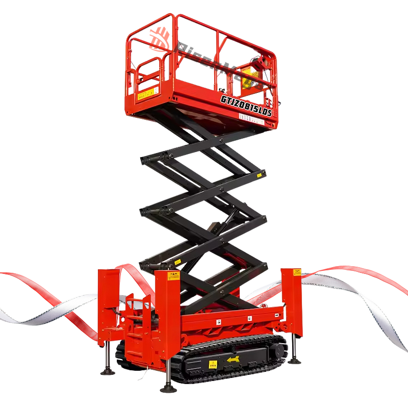 Scissor Lift Manufacturer - OEM Remote Control Tracked 6-18m Aerial Platform