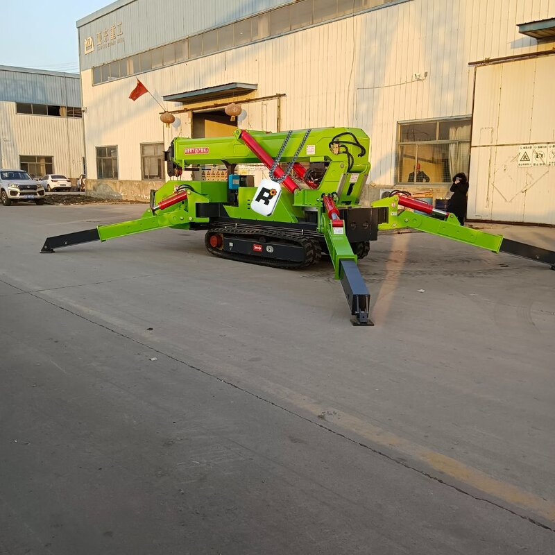 Spider Crane Manufacturer - OEM 3Ton 25M Mini Remote Control Crawler Crane