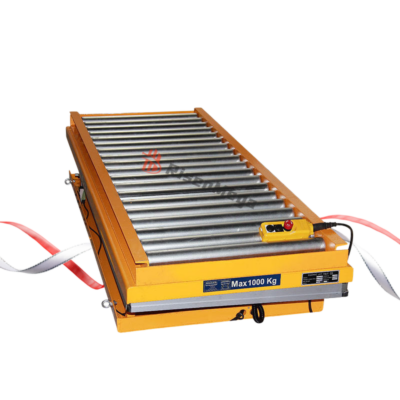 Scissor Lift Table Manufacturer - OEM Custom Stable Rollers Lift Table for Wood