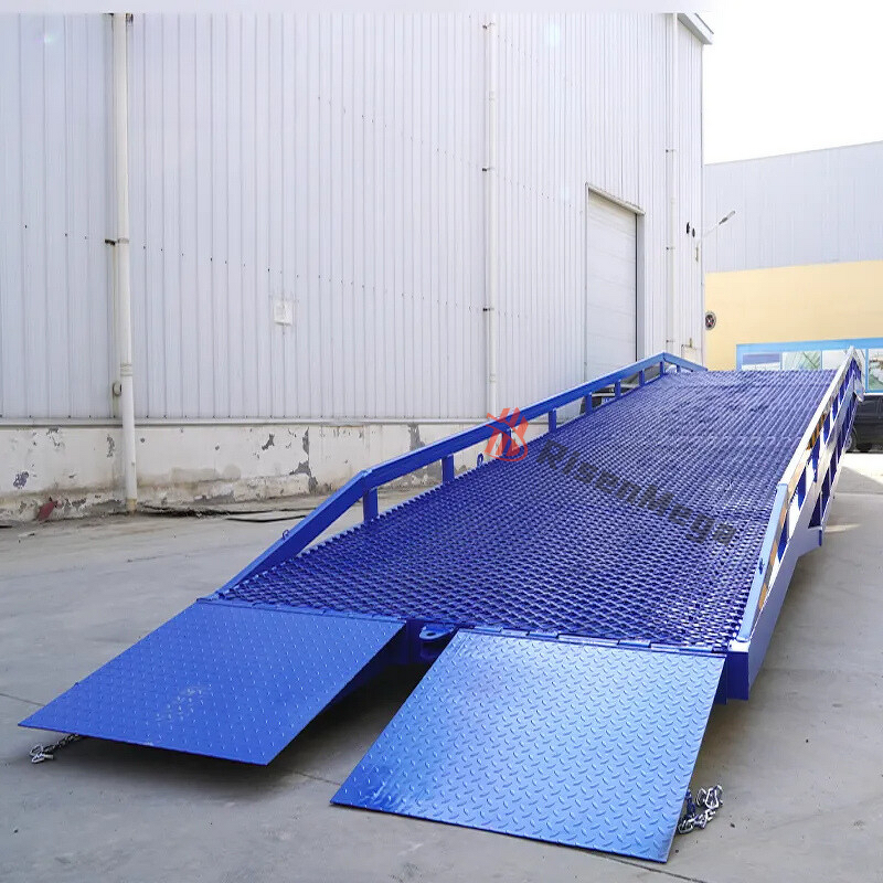 Dock Leveler Manufacturer - OEM 6-15T Hydraulic Mobile Loading Yard Ramp