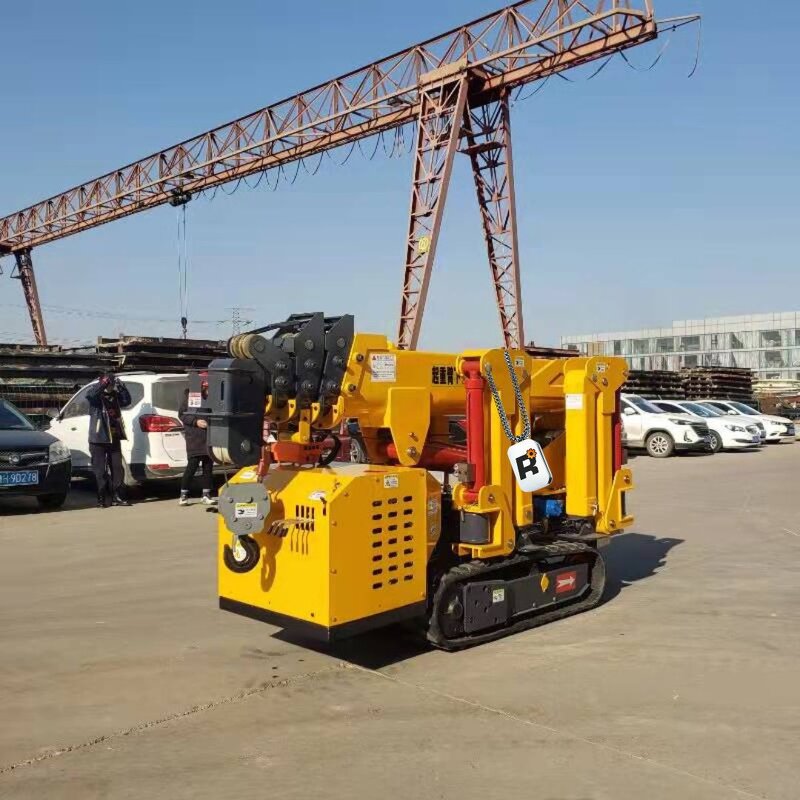 Spider Crane Manufacturer - OEM 6Ton 8-25M Portable Mini Crawler Lift