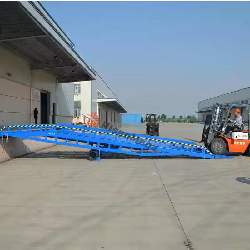 Dock Ramp Manufacturer - OEM Hydraulic Yard Ramp for Forklift Loading