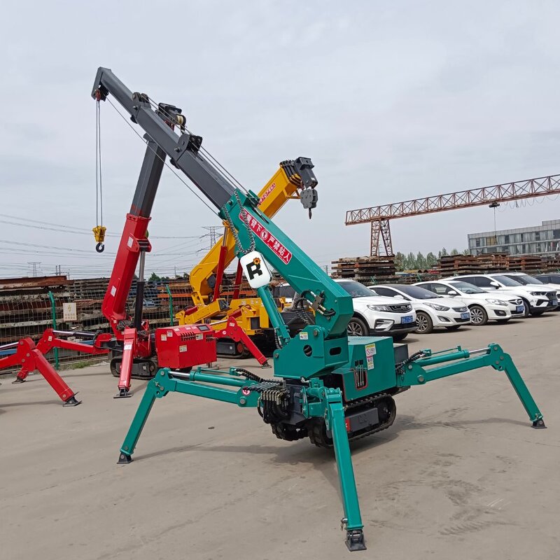 Spider Crane Manufacturer - OEM 5 Ton 25M Small Footprint Crawler Crane