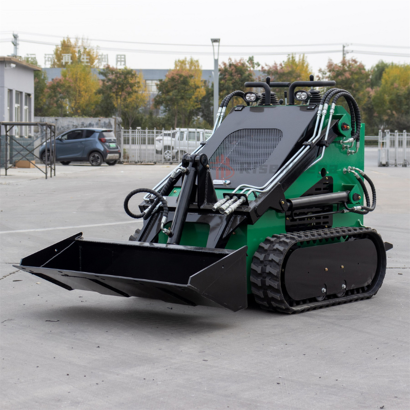 Skid Steer Loader Manufacturer - OEM Mini Track 380kg Diesel CE Skid Steer
