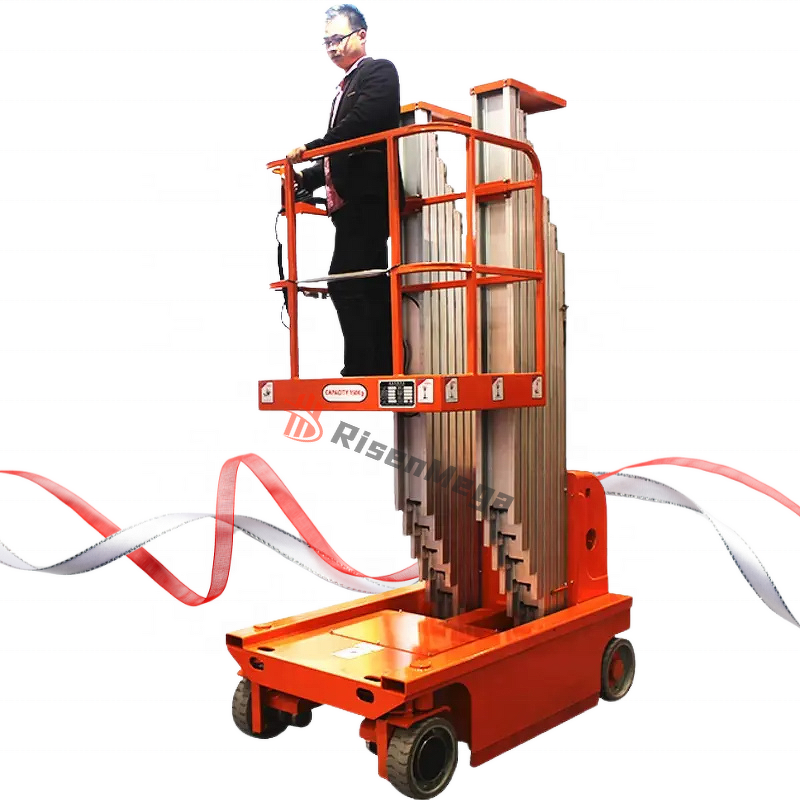 Personnel Lift Manufacturer - OEM Narrow Aisle Aluminum Alloy Personnel Lift