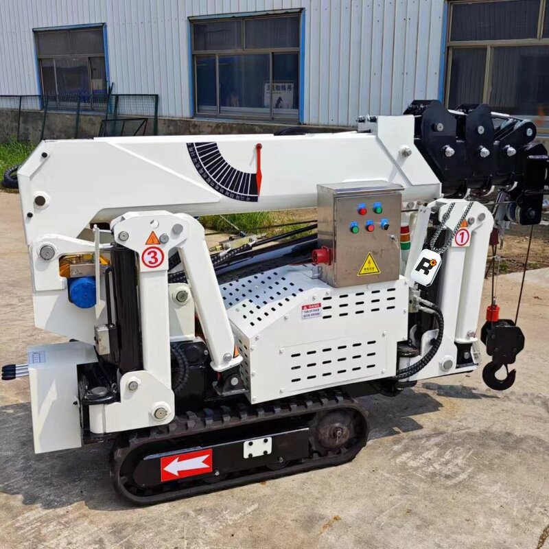 Spider Crane Manufacturer - OEM 3 Ton Compact Crawler Spider Crane with Outriggers
