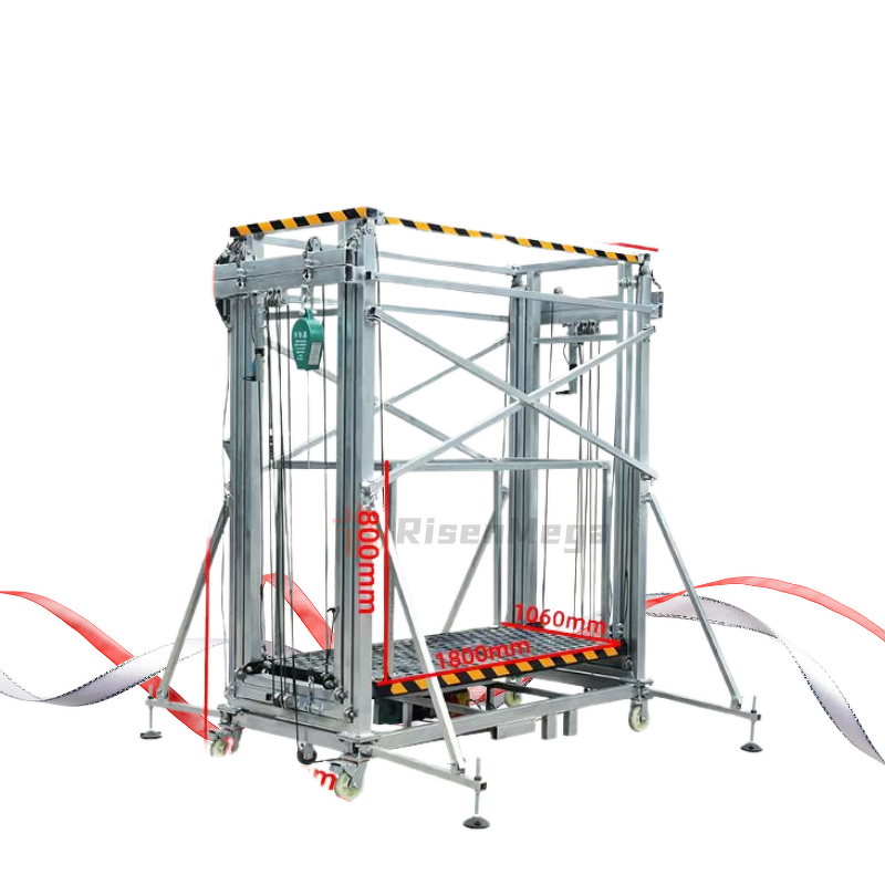 Electric Scaffolding Manufacturer - OEM 2-12m 1000kg Remote Control Lifting Scaffold