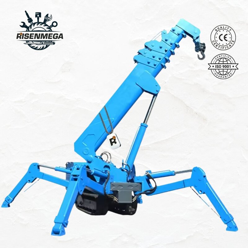 Spider Crane Manufacturer - OEM 3 Ton Compact Crawler Spider Crane with Outriggers
