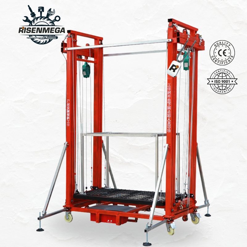 Electric Scaffolding Manufacturer - OEM 500kg 6m Foldable for Construction