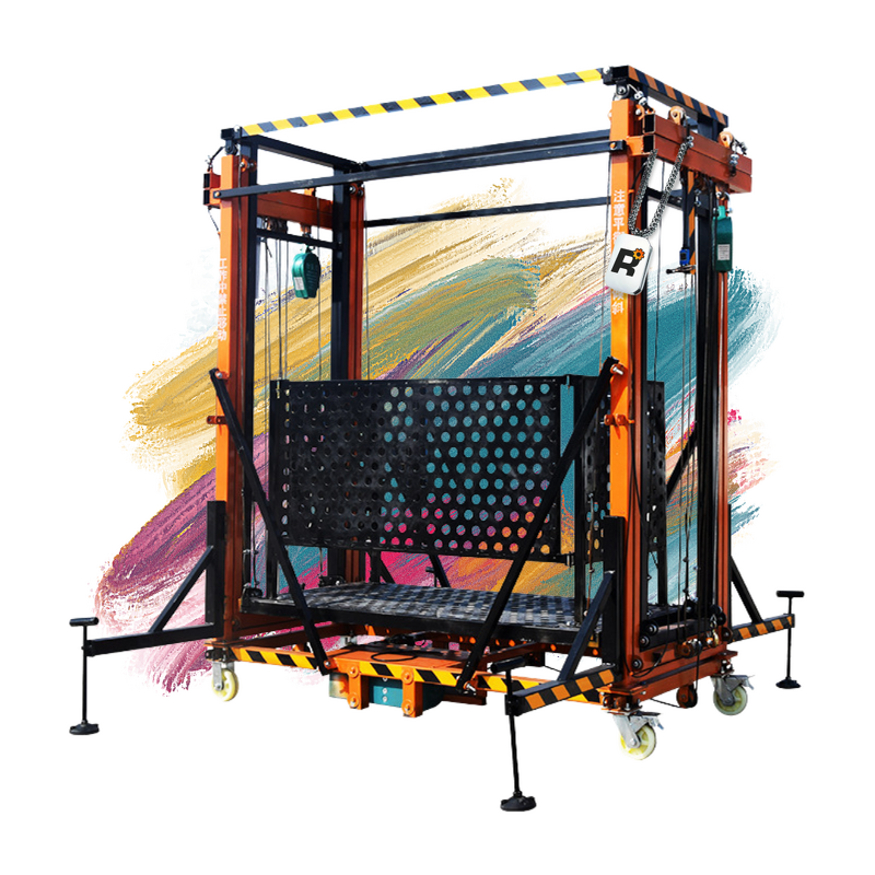 Electric Scaffolding Manufacturer - OEM 500kg 12m Customizable Motor Electric Scaffold